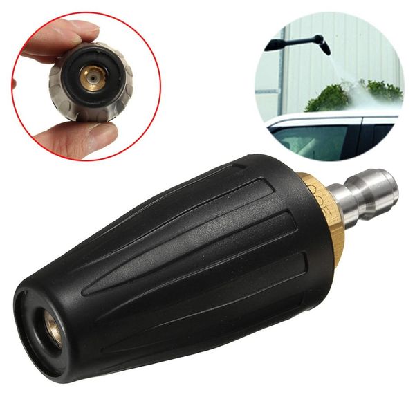 high pressure washer rotating turbo nozzle quick connect spray nozzles tips kit car washer high/low pressure nozzle set
high pressure washer rotating turbo nozzle quick connect spray nozzles tips kit car washer high/low pressure nozzle set