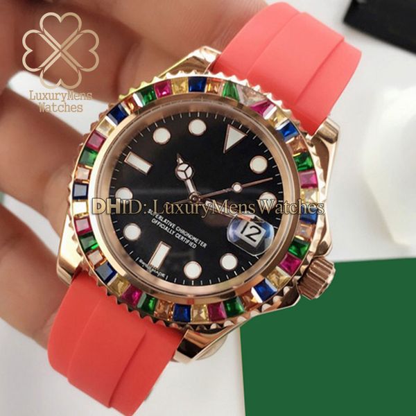 5 styles relojes de lujo para hombre 116695sats jelly beans bezel mechanical autoamtic watch stainless steel case rubber band luxury watches, Slivery;brown
5 styles relojes de lujo para hombre 116695sats jelly beans bezel mechanical autoamtic watch stainless steel case rubber band luxury watches, Slivery;brown