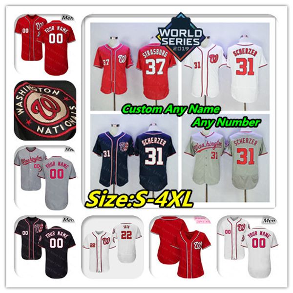 2019 world series ws nationals juan soto max scherzer zimmerman taylor strasburg corbin gomes doolittle eaton washington jersey women kids, Blue;black
2019 world series ws nationals juan soto max scherzer zimmerman taylor strasburg corbin gomes doolittle eaton washington jersey women kids, Blue;black