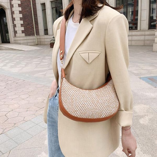 new straw casual handbag purse summer holiday shoulder bag ladies casual weaving travel beach shoulder purse handbag
new straw casual handbag purse summer holiday shoulder bag ladies casual weaving travel beach shoulder purse handbag