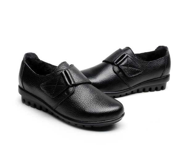 2019 winter women boots flats shoes genuine leather shoes woman leisure comfort warm simple heels 607-2, Black
2019 winter women boots flats shoes genuine leather shoes woman leisure comfort warm simple heels 607-2, Black