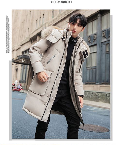 brand new mens designer parka fashion thick warm hooded parkas casual long sleeve hat detachable mens down, Black
brand new mens designer parka fashion thick warm hooded parkas casual long sleeve hat detachable mens down, Black
