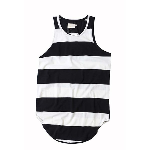 summer oversize loose sleeveless striped men' tank hip-hop hipster male streetwear vest o-collar men sports fitness vest, White;black
summer oversize loose sleeveless striped men' tank hip-hop hipster male streetwear vest o-collar men sports fitness vest, White;black