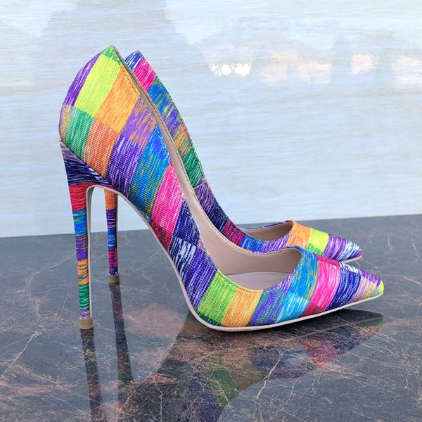 casual designer lady fashion women pumps pointed toe multi color canvas designers high heels pumps 12cm 10cm 8cm stiletto heeled new, Black
casual designer lady fashion women pumps pointed toe multi color canvas designers high heels pumps 12cm 10cm 8cm stiletto heeled new, Black