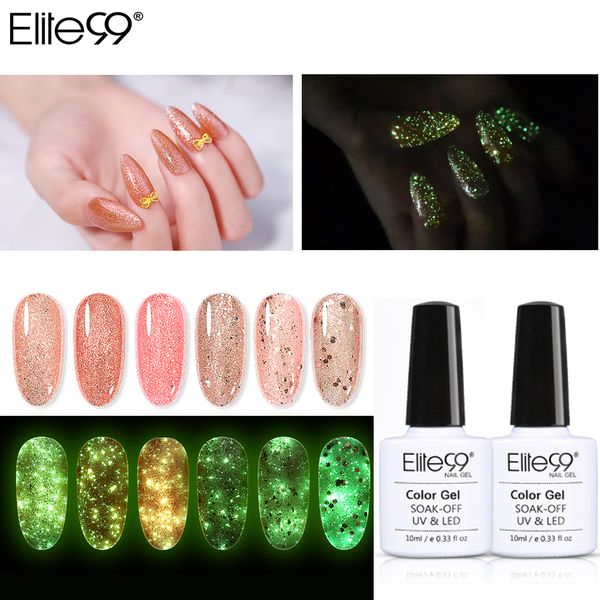 elite99 10ml luminous rose gold gel nail polish shimmer glitter hybrid varnish semi permanent soak off nail art manicure lacquer, Red;pink
elite99 10ml luminous rose gold gel nail polish shimmer glitter hybrid varnish semi permanent soak off nail art manicure lacquer, Red;pink