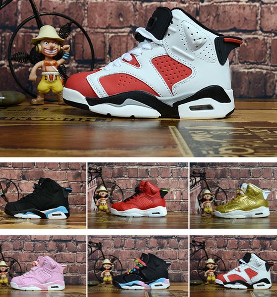 stylish kids shos 6 6s blue white red pink grey black leather breathable basketball shoes trainers with box
stylish kids shos 6 6s blue white red pink grey black leather breathable basketball shoes trainers with box