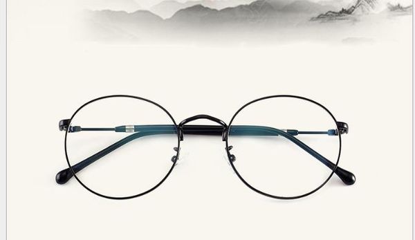 korean version of retro spectacle frame for women with circular frame metal flat lens plain color spectacle frame can be matched with myopia, White;black
korean version of retro spectacle frame for women with circular frame metal flat lens plain color spectacle frame can be matched with myopia, White;black