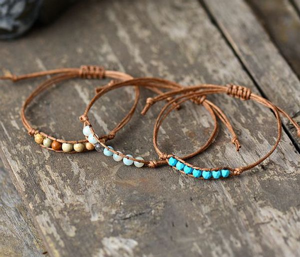 new simple bracelet trendy natural 4mm stones beads wax cord friendship bracelet cute girl women dropshipping, Golden;silver
new simple bracelet trendy natural 4mm stones beads wax cord friendship bracelet cute girl women dropshipping, Golden;silver