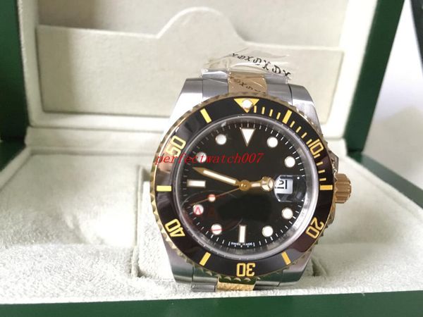 classic series original box+ luxury watches wristwatch mens 18kt gold black ceramic40mm 116613 ceramic two tone gold automatic movement men, Slivery;brown
classic series original box+ luxury watches wristwatch mens 18kt gold black ceramic40mm 116613 ceramic two tone gold automatic movement men, Slivery;brown