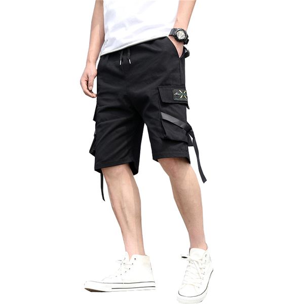 2019 new summer style men streetwear shorts ribbon hip hop male harem shorts casual short pants abz374, White;black
2019 new summer style men streetwear shorts ribbon hip hop male harem shorts casual short pants abz374, White;black