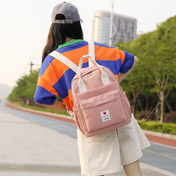 2019 ins girls soft backpack student school bag korean style japanese harajuku cute heart backpack fresh ulzzang pink
2019 ins girls soft backpack student school bag korean style japanese harajuku cute heart backpack fresh ulzzang pink