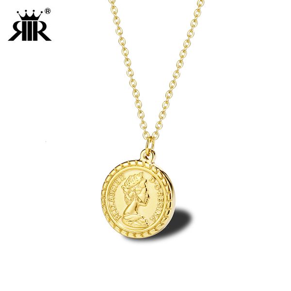 rir classic geometry elizabeth portrait gold coin necklace exquisite medal gold coin jewelry accessories bridesmaid party gift, Silver
rir classic geometry elizabeth portrait gold coin necklace exquisite medal gold coin jewelry accessories bridesmaid party gift, Silver
