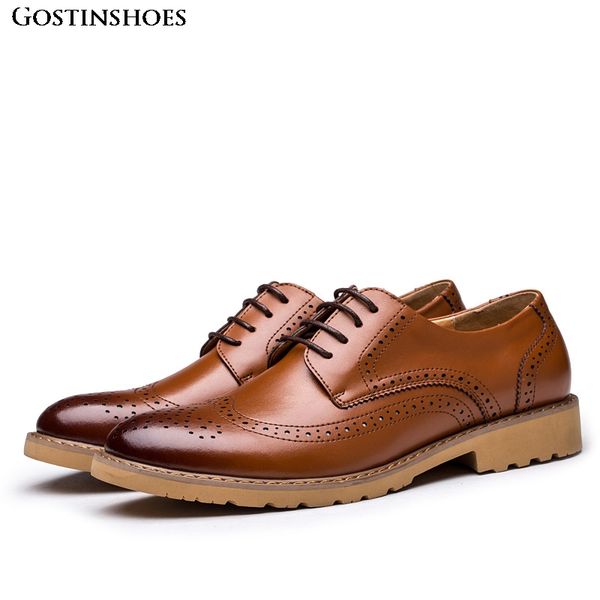 sapato masculino brogue adults popular men shoes carved british style men casual buty meskie 1001, Black
sapato masculino brogue adults popular men shoes carved british style men casual buty meskie 1001, Black