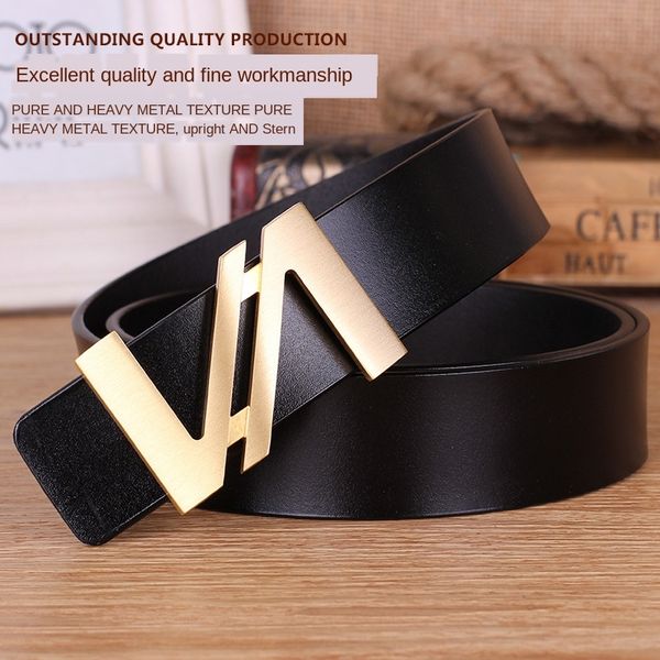 uua5x men's leather smooth co matching belt leather smooth buckle pure copper buckle belt men's pure cowhide youth all-match fashi, Black;brown
uua5x men's leather smooth co matching belt leather smooth buckle pure copper buckle belt men's pure cowhide youth all-match fashi, Black;brown