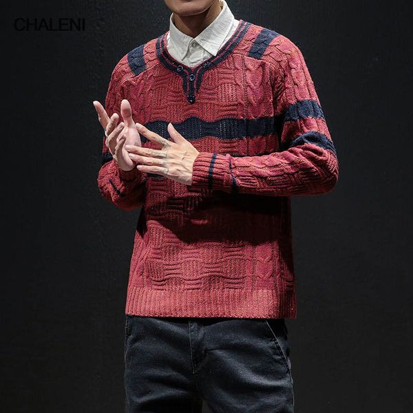 autumn and winter male v-neck knitted woolen sweaters youth korean style slim fit striped casual sweaters qc-a627-mx8607, White;black 
autumn and winter male v-neck knitted woolen sweaters youth korean style slim fit striped casual sweaters qc-a627-mx8607, White;black