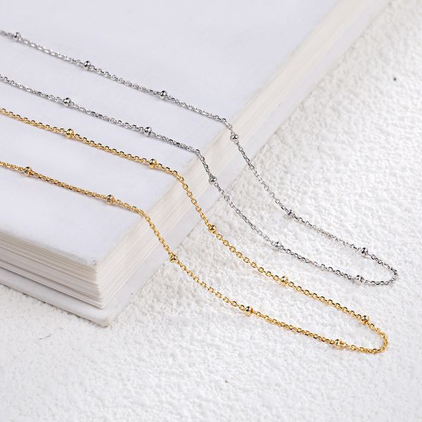 1pc 100% authentic 925 sterling silver beads short choker necklace fine jewelry x65
1pc 100% authentic 925 sterling silver beads short choker necklace fine jewelry x65