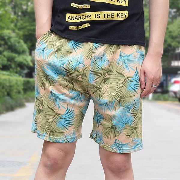 2019 summer new silk beach pants men's silk large print shorts casual pants home 1010, White;black
2019 summer new silk beach pants men's silk large print shorts casual pants home 1010, White;black