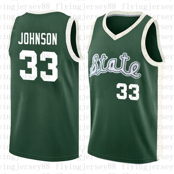 ncaa michigan state spartans #33 earvin johnson magic la green white college 33 larry bird high school basketball jersey stitched shirts 10, Black
ncaa michigan state spartans #33 earvin johnson magic la green white college 33 larry bird high school basketball jersey stitched shirts 10, Black