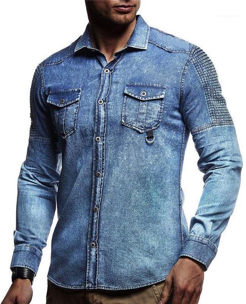 sleeve mens coats with pockets spring mens new apparel denim pure mens jackets pleated long, Black;brown
sleeve mens coats with pockets spring mens new apparel denim pure mens jackets pleated long, Black;brown
