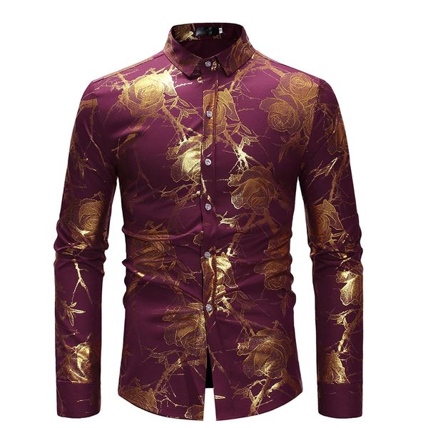 fashion floral print shirt mens stand collared shirt gold rose flower hippie club dance high collar for men clothes, White;black
fashion floral print shirt mens stand collared shirt gold rose flower hippie club dance high collar for men clothes, White;black