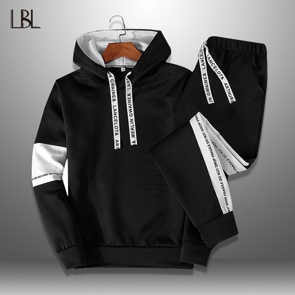 lbl casual tracksuit men 2019 men's sportswear spring autumn mens hoodie set fashion letter print sweat suit man two piece sets, Gray
lbl casual tracksuit men 2019 men's sportswear spring autumn mens hoodie set fashion letter print sweat suit man two piece sets, Gray
