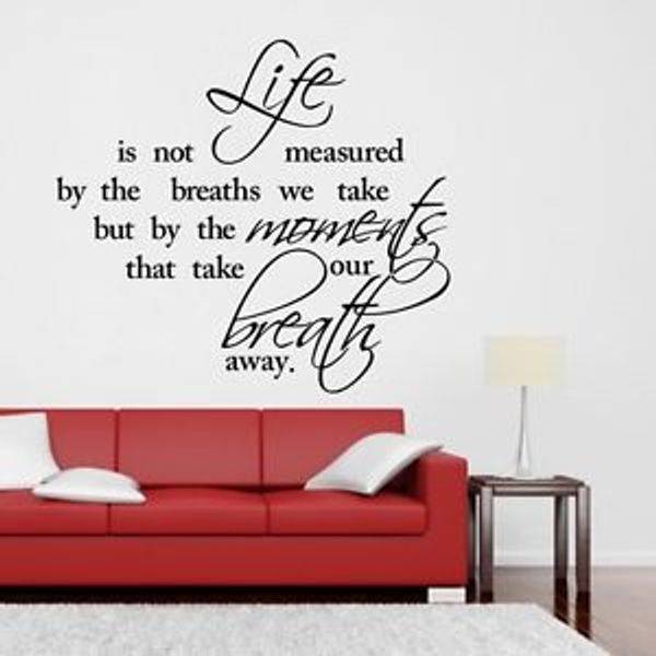 diy life breath away quote removable vinyl wall decal sticker decor art
diy life breath away quote removable vinyl wall decal sticker decor art