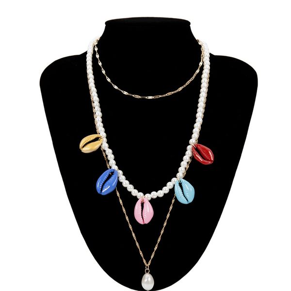 colorful seed beads choker for women fashion trendy bohemian summer chic bib collier femme cowrie shell necklace, Golden;silver
colorful seed beads choker for women fashion trendy bohemian summer chic bib collier femme cowrie shell necklace, Golden;silver