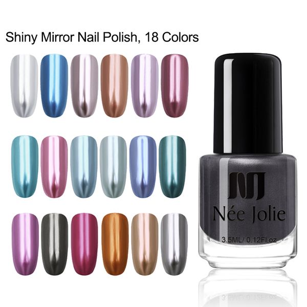 nee jolie 3.5ml mirror nail polish pretty shiny silver rose gold colors nail art design polish metallic luster lacquer
nee jolie 3.5ml mirror nail polish pretty shiny silver rose gold colors nail art design polish metallic luster lacquer