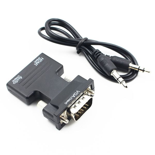 hdmi female to vga male converter with audio adapter support 1080p signal output for multimedia
hdmi female to vga male converter with audio adapter support 1080p signal output for multimedia