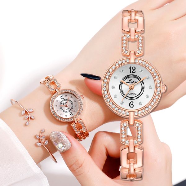 lvpai brand fashion luxury bracelet watches set rhinestone dress quartz clock women business rose gold watch relogios femininos, Slivery;brown
lvpai brand fashion luxury bracelet watches set rhinestone dress quartz clock women business rose gold watch relogios femininos, Slivery;brown
