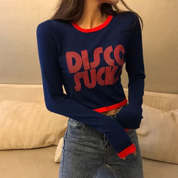 2019 autumn winter fashion letter print women's sweaters jumper korean style knitting casual o neck pullovers truien dames, White;black
2019 autumn winter fashion letter print women's sweaters jumper korean style knitting casual o neck pullovers truien dames, White;black