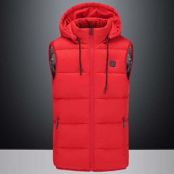 winter camp heated jacket down vest hood flexible electric thermal cloth waistcoat fish hiking outdoor usb infrared heating vest, Blue;black
winter camp heated jacket down vest hood flexible electric thermal cloth waistcoat fish hiking outdoor usb infrared heating vest, Blue;black
