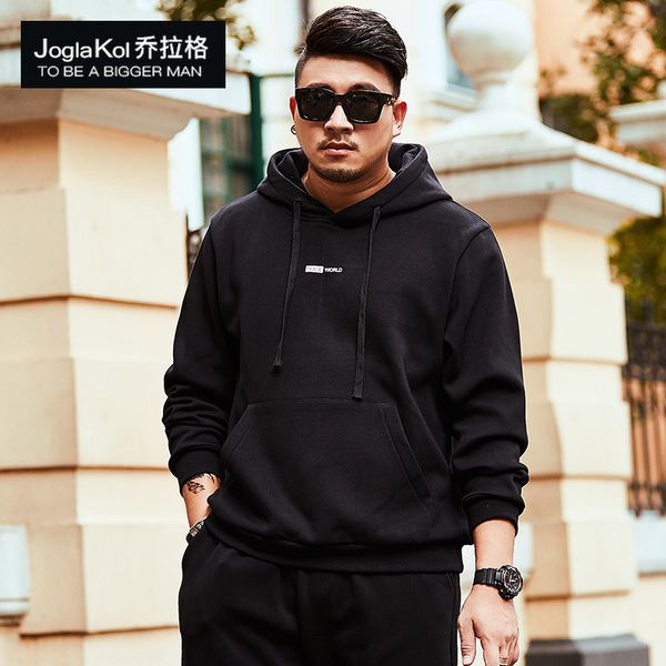 the new style in 2019 enlarges the yard trend, relaxes guard clothes, fashionable leisure cap pullover guard clothes xl-6xl, Black
the new style in 2019 enlarges the yard trend, relaxes guard clothes, fashionable leisure cap pullover guard clothes xl-6xl, Black