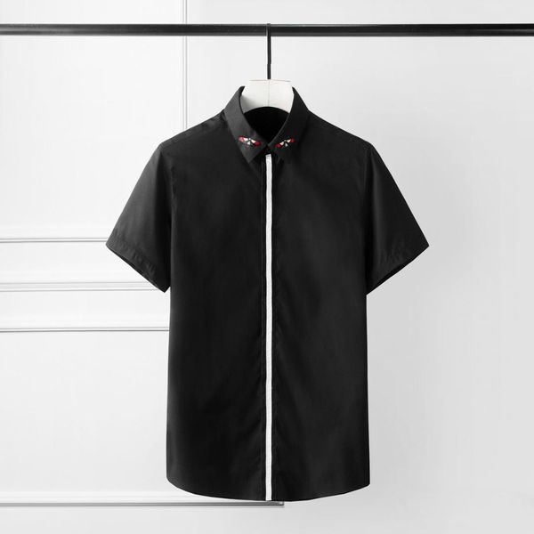 minglu white black summer mens shirts luxury double butterfly embroidery short sleeve men shirt plus size 4xl casual shirts man
minglu white black summer mens shirts luxury double butterfly embroidery short sleeve men shirt plus size 4xl casual shirts man