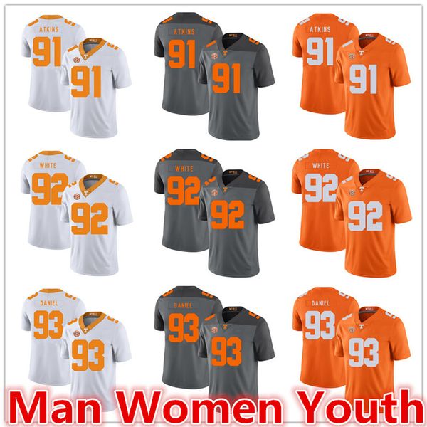 настройка ncaa tennessee volunteers футбольные майки дуг аткинс 91 тревор дэниел 93 реджи уайт 92 джерси любое имя номер размер s-5xl, Black
настройка ncaa tennessee volunteers футбольные майки дуг аткинс 91 тревор дэниел 93 реджи уайт 92 джерси любое имя номер размер s-5xl, Black