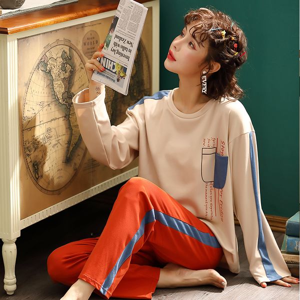 bzel new autumn women's sleepwear cosy cotton pajamas cartoon round neck nighty pijamas femme household clothes underwear -xxl, Black;red
bzel new autumn women's sleepwear cosy cotton pajamas cartoon round neck nighty pijamas femme household clothes underwear -xxl, Black;red