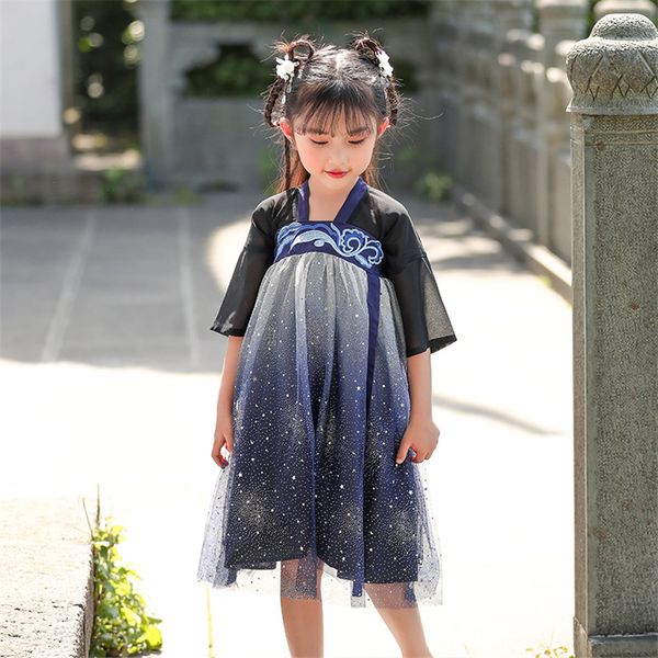 kids hanfu dance costume festival outfit traditional chinese clothing princess ancient costumes fairy dress for girls, Black;red
kids hanfu dance costume festival outfit traditional chinese clothing princess ancient costumes fairy dress for girls, Black;red