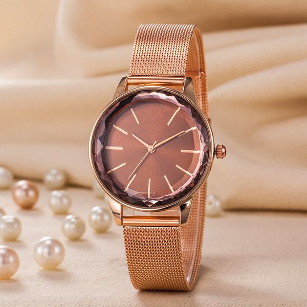 luxury fashion new fashion women's watch rose gold stainless steel women's watch quartz high end r watch, Slivery;brown
luxury fashion new fashion women's watch rose gold stainless steel women's watch quartz high end r watch, Slivery;brown