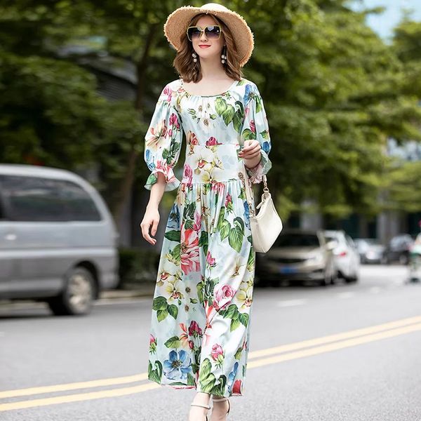 casual dresses fashion design flare sleeve women long dress 2021 autumn elegant floral print o neck slim maxi ladies, Black;gray
casual dresses fashion design flare sleeve women long dress 2021 autumn elegant floral print o neck slim maxi ladies, Black;gray