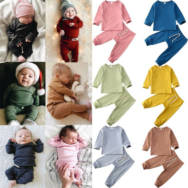 0-24m infant baby boy girl t-shirt+long pants outfits pajamas pjs clothes set, Pink;blue
0-24m infant baby boy girl t-shirt+long pants outfits pajamas pjs clothes set, Pink;blue