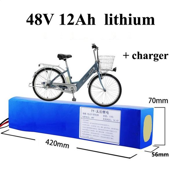 Cu tomize 18650 48v 12ah lithium battery 13 bm lifepo4 48v li ion battery for 500w 800w electric bicycle e bike with charger
Cu tomize 18650 48v 12ah lithium battery 13 bm lifepo4 48v li ion battery for 500w 800w electric bicycle e bike with charger