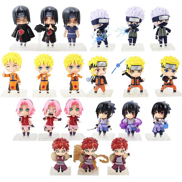 3шт / комплект naruto shippuden q ver. фигурка итачи учиха саске сакура гаара какаши узумаки природно пвх действие рисунок игрушки куклы y20
3шт / комплект naruto shippuden q ver. фигурка итачи учиха саске сакура гаара какаши узумаки природно пвх действие рисунок игрушки куклы y20