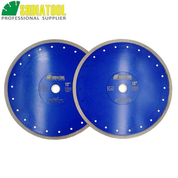 shdiatool 2pcs dia12"/300mm pressed sintered diamond cutting disc x mesh turbo rim segment saw blade for tile ceramic marble
shdiatool 2pcs dia12"/300mm pressed sintered diamond cutting disc x mesh turbo rim segment saw blade for tile ceramic marble
