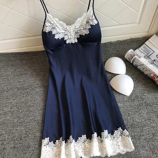 lace lingerie deep v-neck nightdress nightgowns sleepwear night dress women sleeveless nightwear faux silk satin nightshirt, Black;red
lace lingerie deep v-neck nightdress nightgowns sleepwear night dress women sleeveless nightwear faux silk satin nightshirt, Black;red