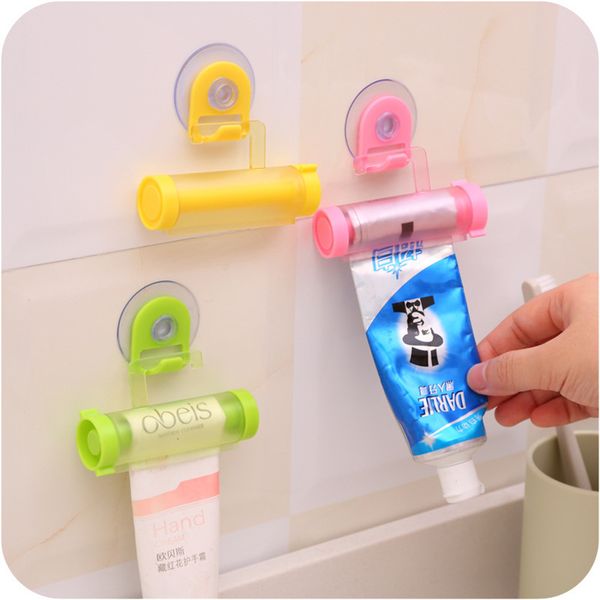 rolling toothpaste squeeze press bathroom tube with strong suction cup storage hook organizer holder tool random color
rolling toothpaste squeeze press bathroom tube with strong suction cup storage hook organizer holder tool random color