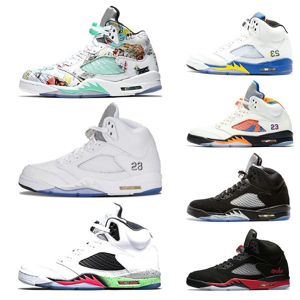 2019 5 5s wings international mens basketball shoes blue red suede space jam metallic silver fire red mens sports sneakers size 40-47, White;red
2019 5 5s wings international mens basketball shoes blue red suede space jam metallic silver fire red mens sports sneakers size 40-47, White;red