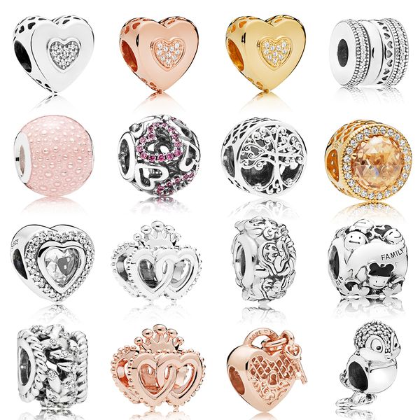 new 100% 925 sterling silver pandora 1:1 rose gold heart shaped tree owl charm fit diy original bracelet jewelry the factory wholesale, Black
new 100% 925 sterling silver pandora 1:1 rose gold heart shaped tree owl charm fit diy original bracelet jewelry the factory wholesale, Black