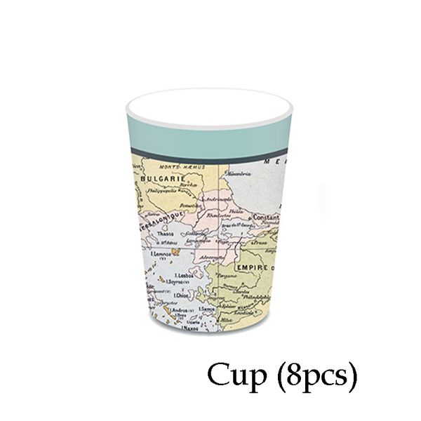 disposable tableware set retirement party paper plate straw cup map pattern for birthday anniversary party decoration supplies
disposable tableware set retirement party paper plate straw cup map pattern for birthday anniversary party decoration supplies