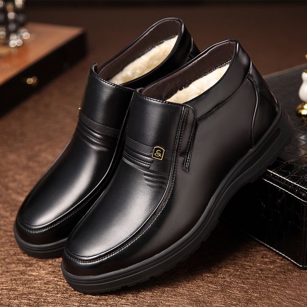 winter warm leisure comfy soft casual loafers slip on leather shoes men zapatos de hombre luxury fashion gentleman shoes sapatos, Black
winter warm leisure comfy soft casual loafers slip on leather shoes men zapatos de hombre luxury fashion gentleman shoes sapatos, Black
