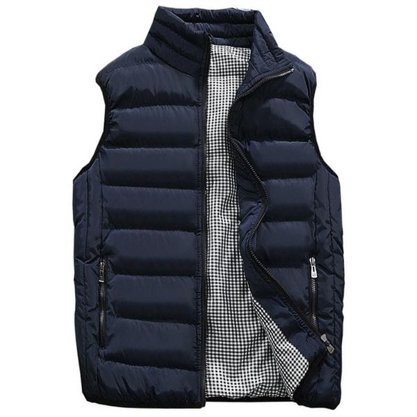 casual vest men autumn winter sleeveless jackets thick vests fashion coats chalecos male warm cotton-padded waistcoat 5xl gilet, Black;white
casual vest men autumn winter sleeveless jackets thick vests fashion coats chalecos male warm cotton-padded waistcoat 5xl gilet, Black;white